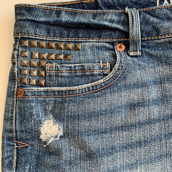 Aeropostale Distressed Denim Shorts - Picture 8 of 11